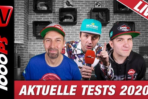 1000PS Liveshow - Aktuelle Tests - Ducati Panigale V2, Rocket 3, Yamaha T-MAX, MT 125/03, Kawa Z900