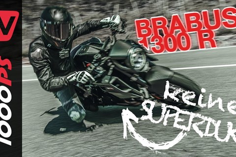 Neu am Start! Brabus 1300 R Edel Nakedbike im Test!