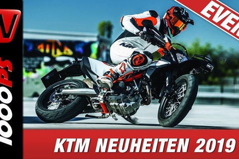 KTM Neuheiten 2019 EICMA - 690 SMC R, 690 Enduro R & 790 Adventure Modelle - First Look