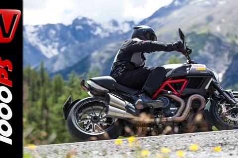 Ducati Diavel 2014 - Test in den Alpen