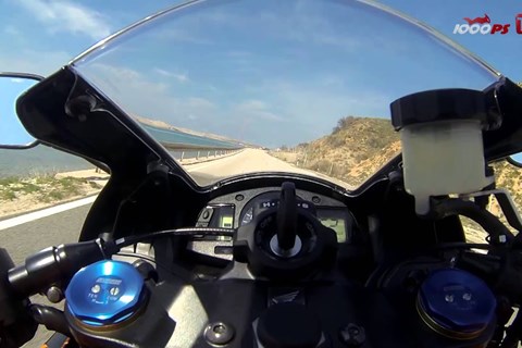 Onboard | Honda CBR 600 RR Repsol 2013 | Fahreindrücke an Küstenstrasse