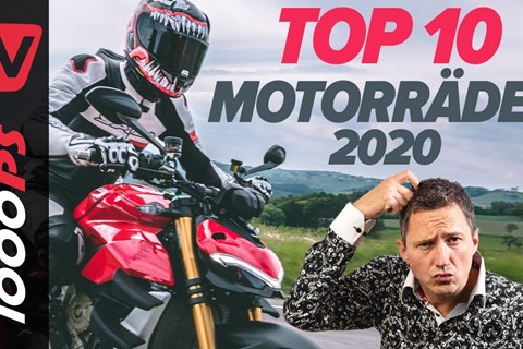 Die Top 10 Motorräder auf 1000PS TV im Jahr 2020
