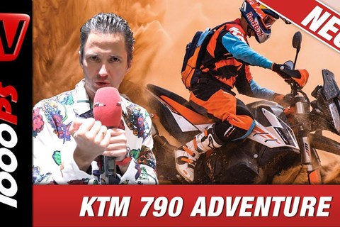 KTM 790 Adventure und Adventure R - Alle Infos zu den KTM Neuheiten 2019 - Technische Daten