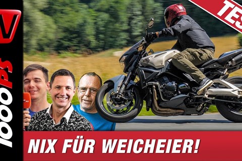 Heute undenkbar! 184PS unzensuriert! Suzuki B-King Power Nakedbike