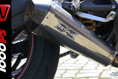 Triumph Daytona 675R Remus Anlage | Abstimmung am Prüfstand