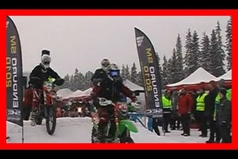 Husaberg Skandinavien im Schnee