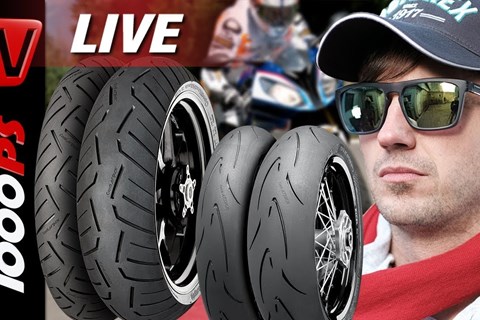Motorradreifen Beratung - Der richtige Motorradreifen für dich -1000PS Live mit Conti