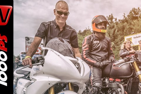 Triumph "Essenza" Motorräder | Glemseck 101 2016 | Siegerbike von Carl Fogarty