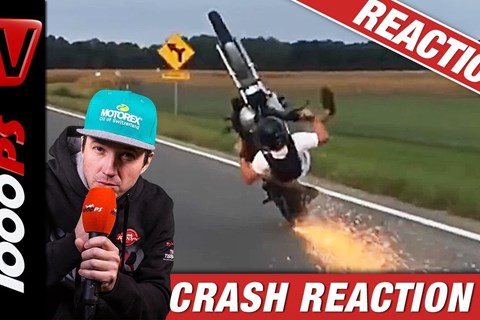 Motorradunfall Crash Compilation #2 | Reaktion mit NastyNils | No more Fails!