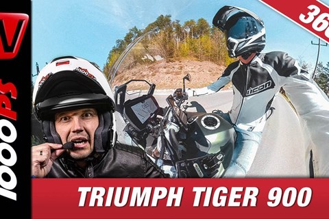 Triumph Tiger 900 - 360 Grad MotoVlog - Fahreindrücke mit NastyNils