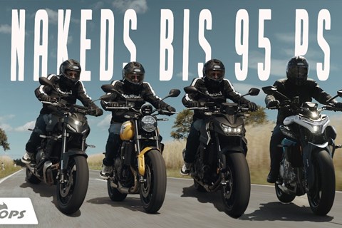 Mittelklasse Naked Bike Vergleich 2025 - MT-07 vs. Hornet vs. Trident vs. 675NK