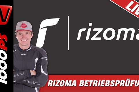 LIVE - RIZOMA Betriebsprüfung - Design - Entwicklung - Produktion - Motorrad Zubehör