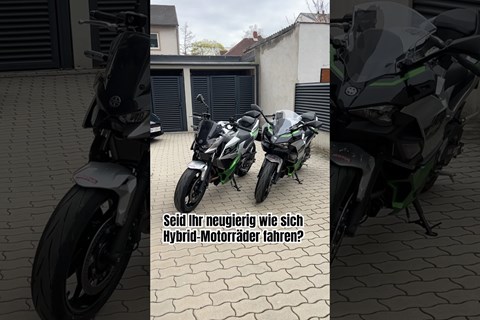 Hybrid-Motorräder… spannend oder langweilig? #kawasaki #hybrid