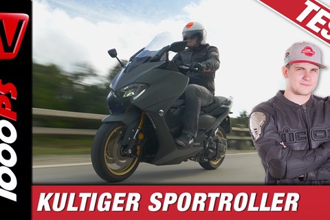 Yamaha TMAX Tech MAX 2020 Test - schneller, schöner, besser!