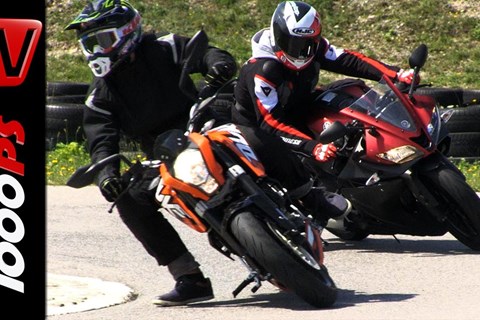 KTM Duke 125 vs  Yamaha YZF R125 | Vergleichstest