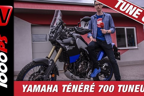 Yamaha Ténéré 700 TuneUp | Umbau Fahrwerk, Auspuff, Windschild, Ergonomie, etc.