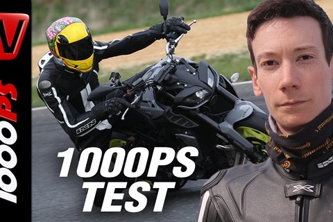 1000PS Test - Yamaha MT-09 im Tracktest - Sound - Review - deutsch