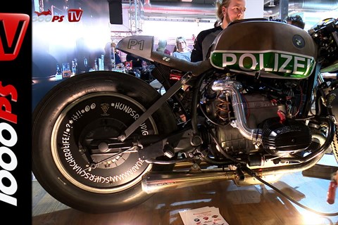 BMW R80 Turbo Studer Sound von Stucki 2Rad @ SWISS MOTO 2016