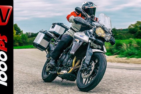 Triumph Tiger 800 XRx - 1000PS Dauertest Abschluss 2015