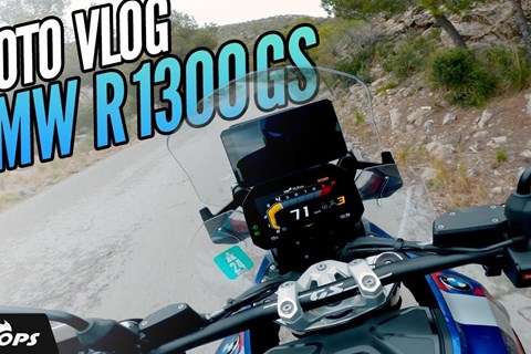 BMW R 1300 GS MotoVlog Saisonstart 2025 in Spanien - viel Licht, wenig Schatten!