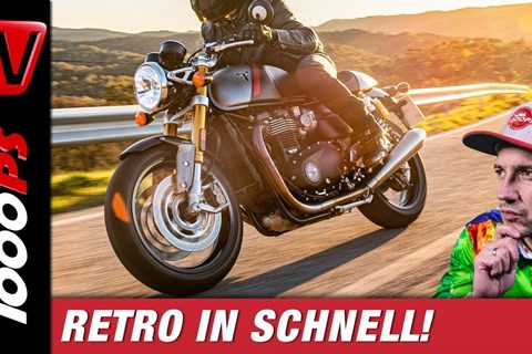 Triumph Thruxton RS - Fast and sexy beim Test