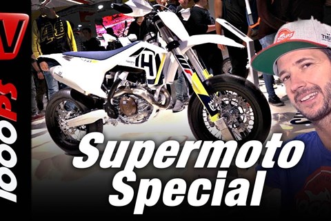 Supermoto Neuheiten 2018 - Trends und geiles Zeug auf der EICMA
