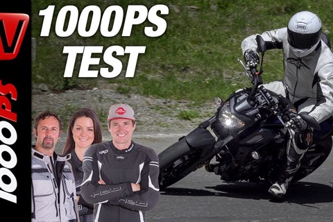 Yamaha MT-07 - 500km Tour in den Bergen!