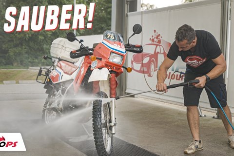 Motorrad richtig reinigen - 1000PS Schraubertipps