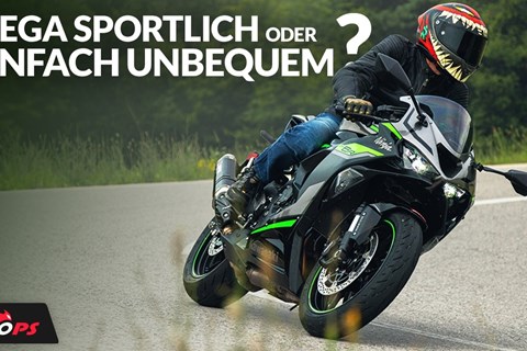 600er Supersport Traummotorrad?! Kawasaki Ninja ZX-6R Landstraßen Test 2024