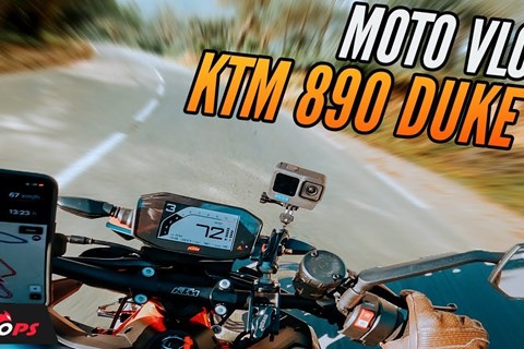 Schwindelig gefahren! Bergwertung MotoVlog KTM 890 Duke R 2023 im Kurvenparadies