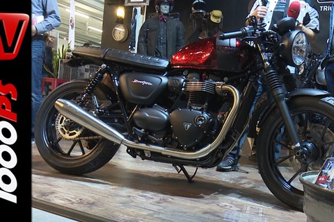 Triumph Street Twin Umbau von Moto 91 @SWISS MOTO 2016