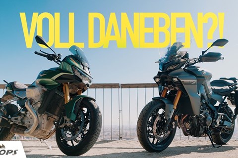Kann man die Moto Guzzi V100 Mandello S wirklich mit der Yamaha Tracer 9 GT vergleichen?