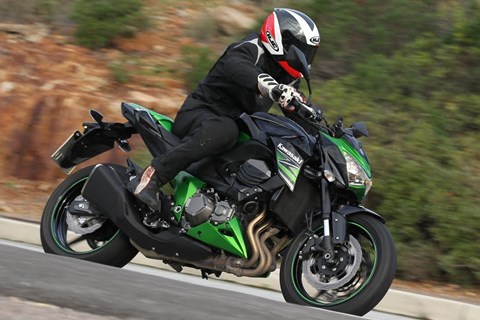 Kawasaki Z800 2013 - Testfahrt Cote d' Azur