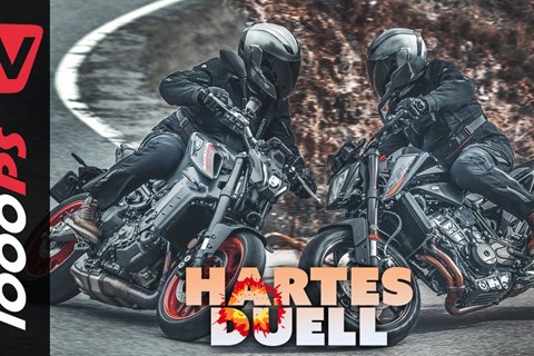 Yamaha MT-09 2021 vs KTM Duke 890 2021 Vergleich Test - Sound