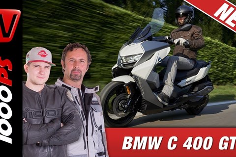 BMW C 400 GT 2019 – neuer BMW Roller mit aggressiver Front!