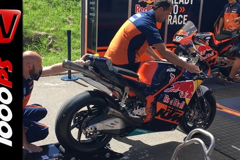 KTM RC16 LIVE Soundcheck - MotoGP Bike