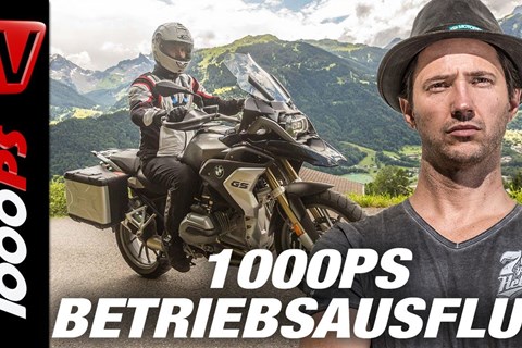 1000PS Betriebsausflug - Motorradfahren in den Alpen - Tipps vom Profi - Hotel Post Galtür