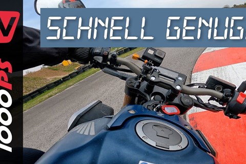 Vierzylinder in Action - Honda CB 650 R - Bestzeit auf der 1000PS Teststrecke