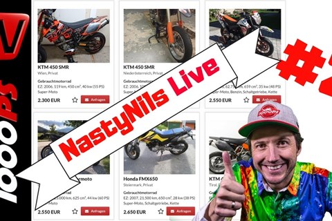NastyNils Live #2 - Motorrad Beratung und Studie: Welche Kekse essen Biker?