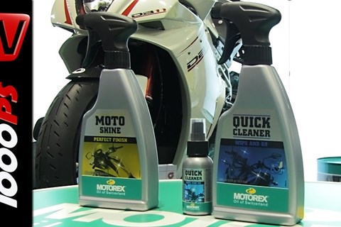 MOTOREX- QUICK Cleaner / MOTO Shine News 2014 @EICMA 2013