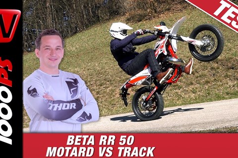 Beta RR 50 Motard Test - kleiner Hubraum, große Performance!