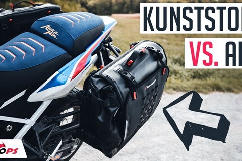Alu vs. Kunststoff! Gepäcksysteme bei Reiseenduros. Neue Auswahlmöglichkeit mit der SysBag WP