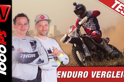 Enduro Vergleichstest - Yamaha WR 250F vs Beta RR 350 Racing