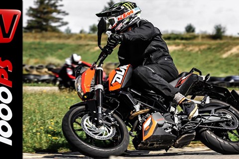 KTM 125 Duke Test 2014 inkl. Sturz | 125er Einsteiger-Special