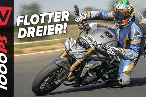 Triumph Speed Triple RS 2021 - 5 Hyper-Nakeds auf der Rennstrecke!