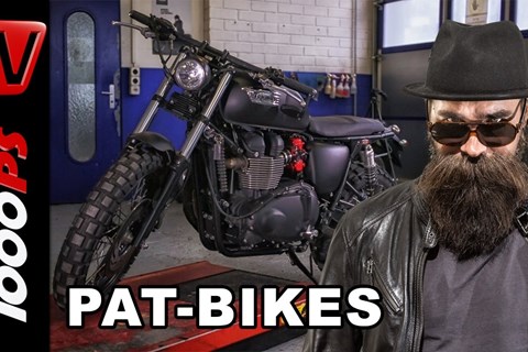 Triumph Bonneville T100 Umbau by PAT-BIKES inkl. Soundcheck