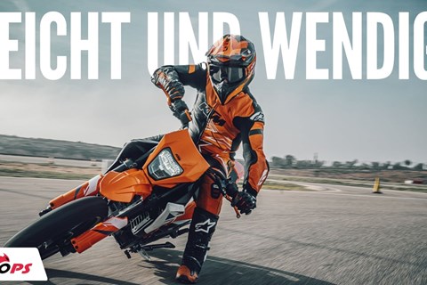 Endlich leistbare Supermotos! KTM 125 und 390 SMC R 2025