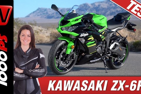 Kawasaki ZX6-R 2019 - Test der 600 Ninja auf der Landstraße
