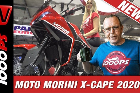 Reiseenduro News für 2020 - Moto Morini X-Cape - Wow!