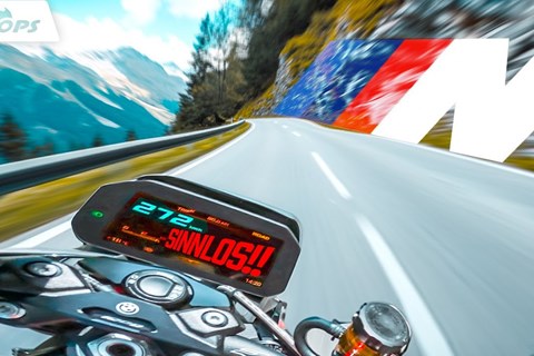 210 PS ganz locker bewegen... BMW M 1000 R im Alpen-Test